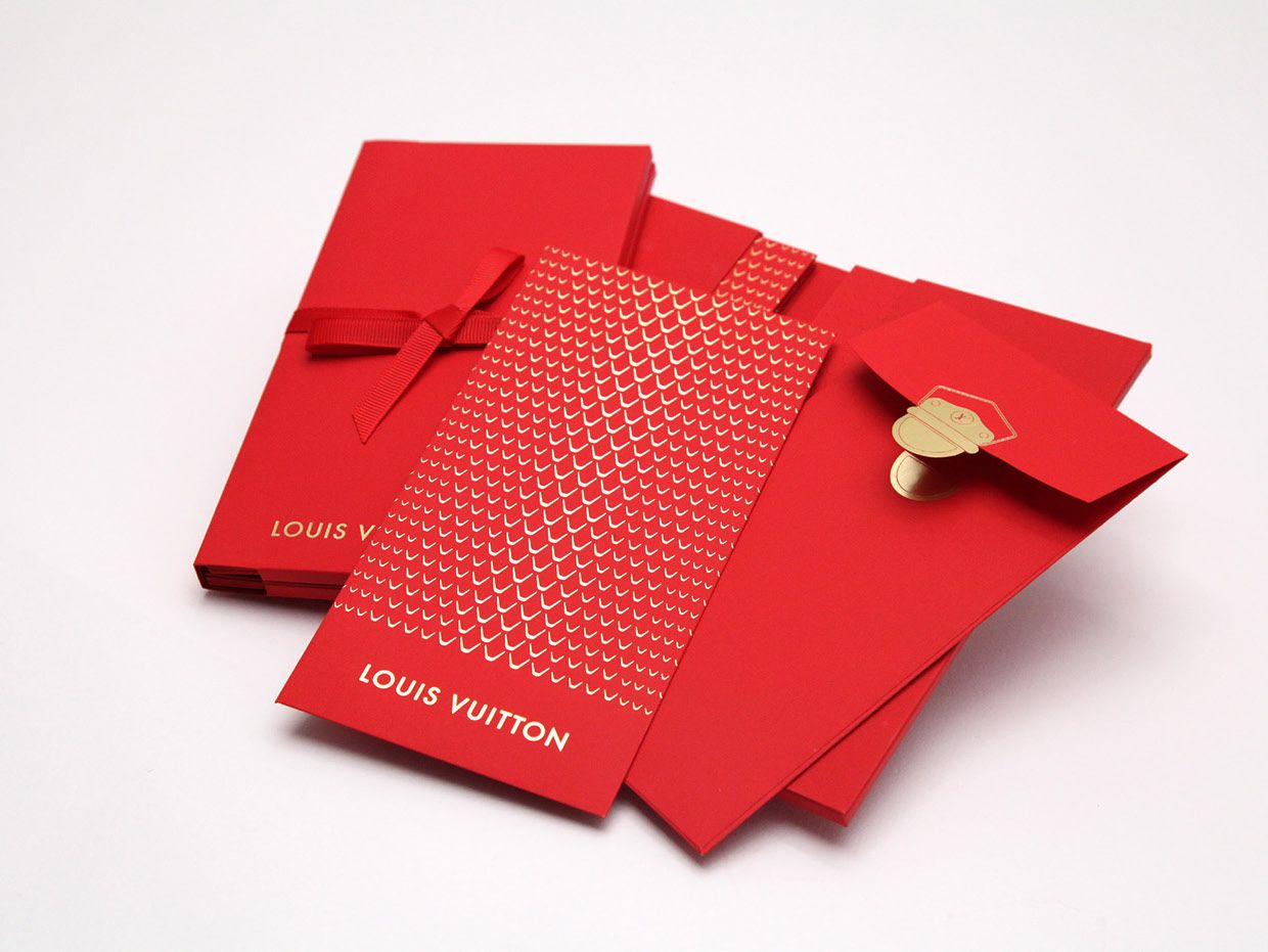 Anyone remember when LV used to give out leather red envelope containing red  envelopes for Chinese New Year? : r/Louisvuitton